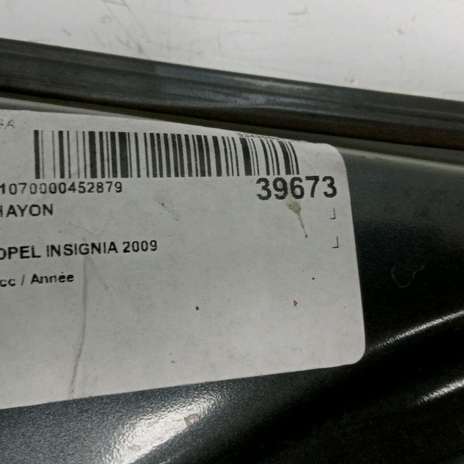 Hayon occasion OPEL INSIGNIA 3