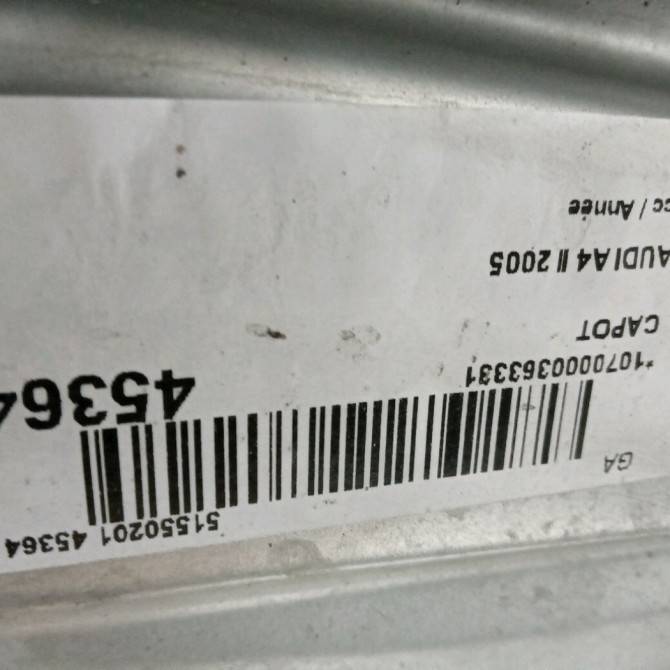 Capot occasion AUDI A4 II 5