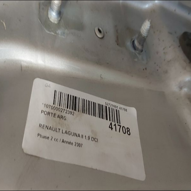 Porte arrière gauche occasion RENAULT LAGUNA II Phase 2 03-2005->09-2007 1.9 DCI 130ch 7751472439 3