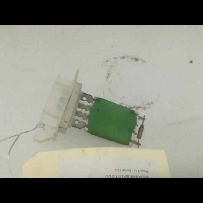 Resistance de chauffage occasion DACIA SANDERO I Phase 1 06-2008->10-2012 1.5 DCI 90ch 7701060006 1