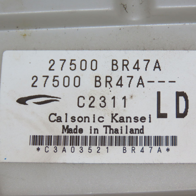 Commande de chauffage occasion NISSAN QASHQAI I Phase 2 03-2010->04-2014 1.5 DCI 110ch 27500BR47A 4
