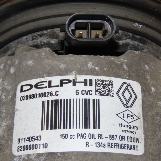 Compresseur air conditionne occasion NISSAN QASHQAI I Phase 1 01-2007->09-2010 1.5 DCI 106ch 4