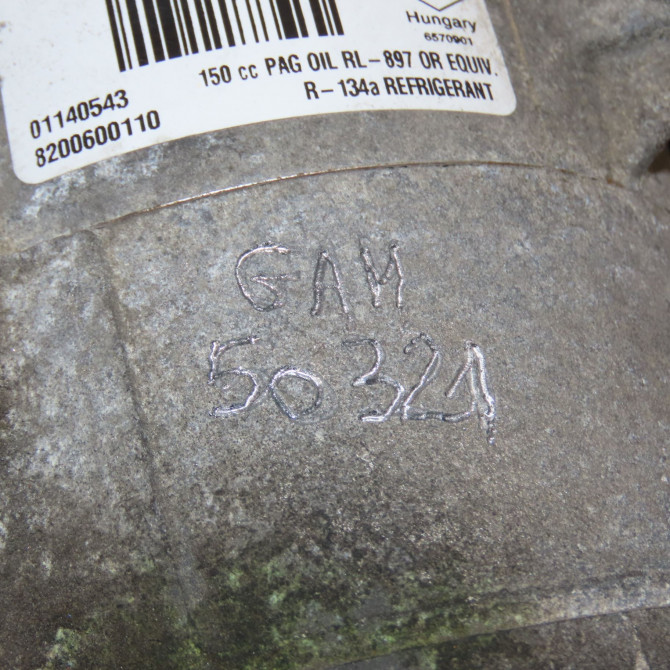 Compresseur air conditionne occasion NISSAN QASHQAI I Phase 1 01-2007->09-2010 1.5 DCI 106ch 5