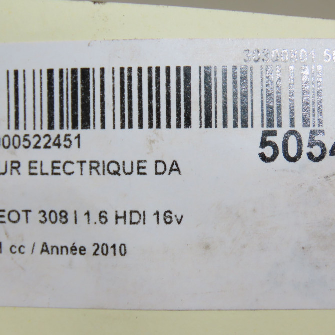 Moteur electrique de direction assistée occasion PEUGEOT 308 I Phase 1 09-2007->03-2011 1.6 HDI 16v 110ch 400856 6
