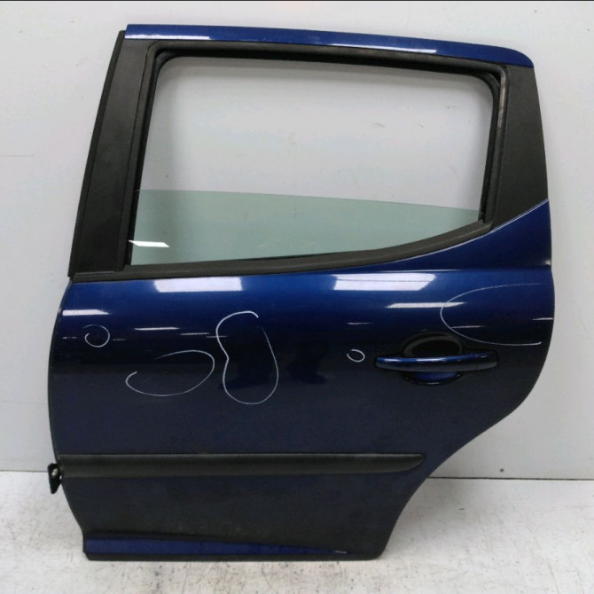 Porte arrière gauche occasion PEUGEOT 207 Phase 1 SW 07-2007->03-2013 1.6 HDI 90ch 9006Q2 1
