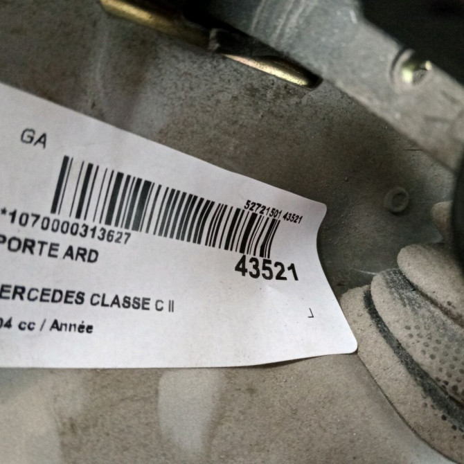 Porte arrière droite occasion MERCEDES CLASSE C II Phase 2 BREAK 03-2004->06-2007 2037301205 3