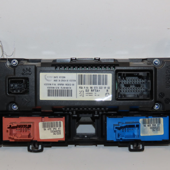 Commande de chauffage occasion PEUGEOT 407 Phase 1 04-2004->07-2008 1.6 HDI 16v 6451VW 2