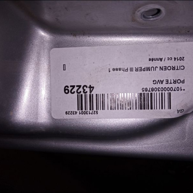 Porte avant gauche occasion CITROEN JUMPER III Phase 1 06-2006->... 1680730480 2