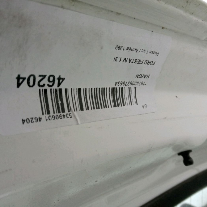 Hayon occasion FORD FIESTA IV Phase 1 09-1995->09-1999 1.3i 1086151 2