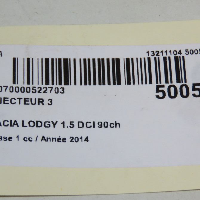 occasion DACIA LODGY Phase 1 01-2012->... 1.5 DCI 90ch 166008399R 5