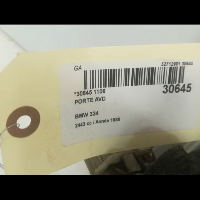 Porte avant droite occasion B.M.W. SERIE 3 II Phase 1 06-1983->01-1991 324 TD 3