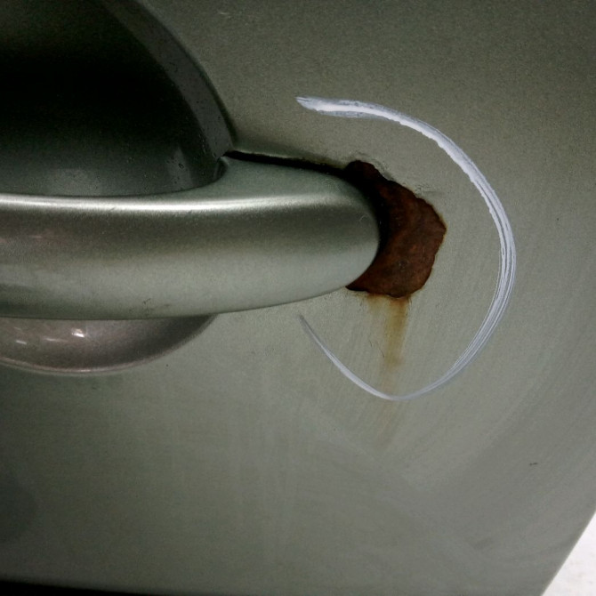 Porte coulissante d occasion VOLKSWAGEN CADDY III Phase 1 03-2004->07-2010 1.9 TDI 105ch 2K5843108C 4