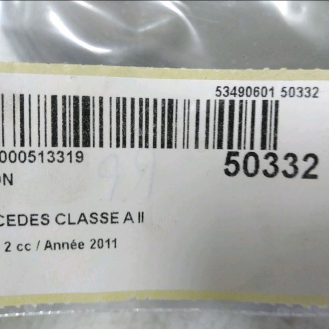 Hayon occasion MERCEDES CLASSE A II Phase 2 04-2008->06-2012 A180 CDI 110ch 4