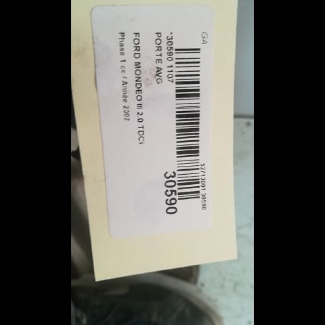 Porte avant gauche occasion FORD MONDEO II Phase 1 09-2000->06-2007 2.0 TDCI 130ch 1446438 3