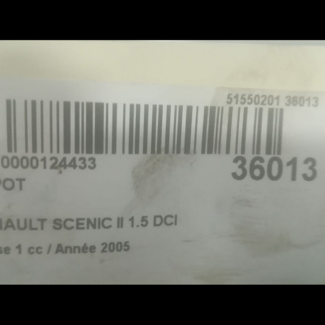 Capot occasion RENAULT SCENIC II Phase 1 03-2004->09-2006 1.5 DCI 100ch 651001097R 3