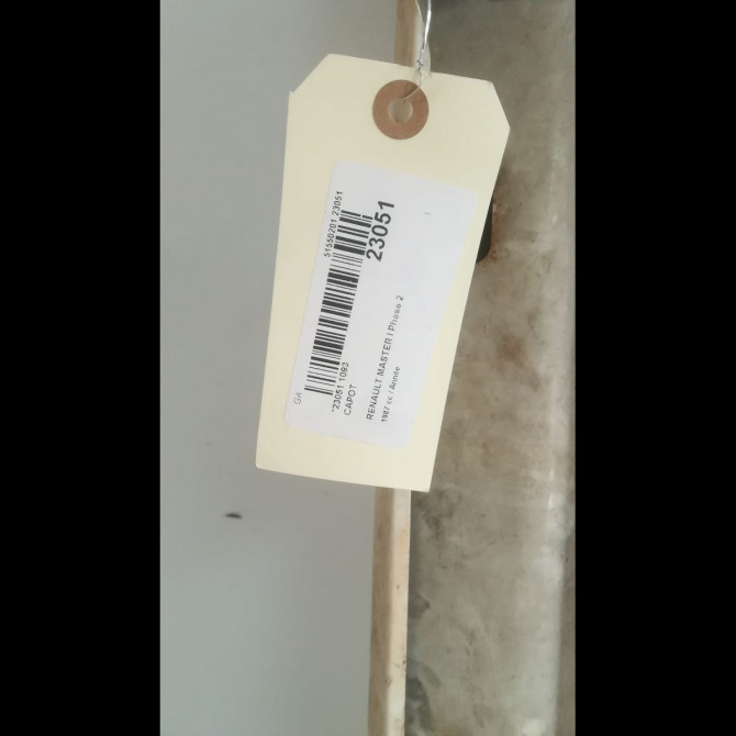 Capot occasion RENAULT MASTER I Phase 2 09-1994->09-1997 3