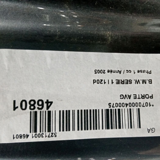 Porte avant gauche occasion B.M.W. SERIE 1 I Phase 1 05-2004->12-2006 120d 41515A2A381 3