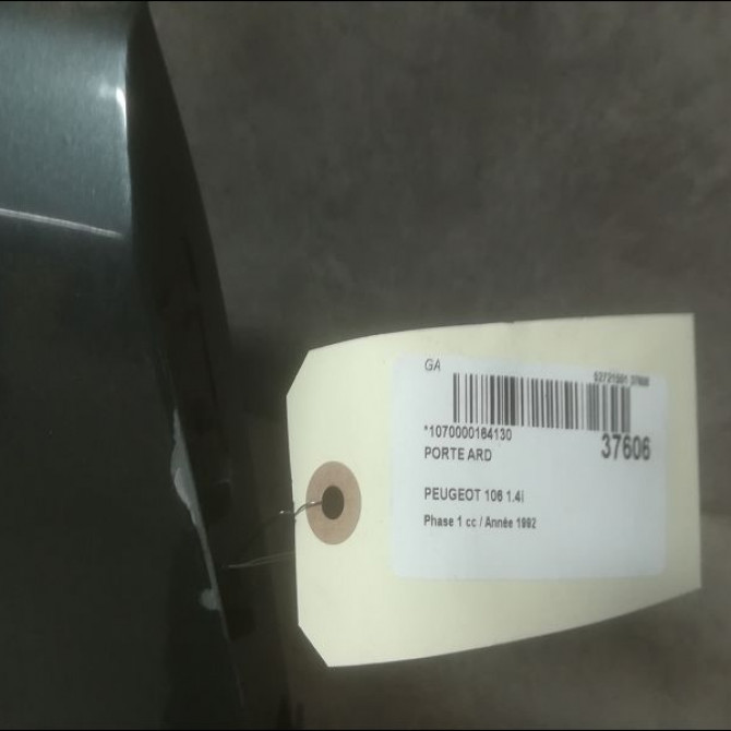 Porte arrière droite occasion PEUGEOT 106 Phase 1 09-1991->04-1996 1.4i 900896 4