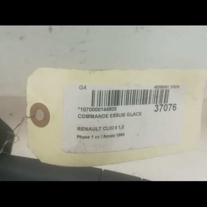 Commande essuie glace occasion RENAULT CLIO II Phase 1 03-1998->06-2001 1.2 2