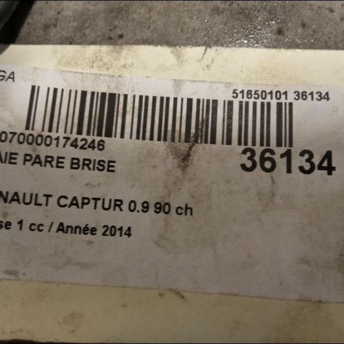 occasion RENAULT CAPTUR Phase 1 02-2013->... 0.9 90 ch 668115916R 2