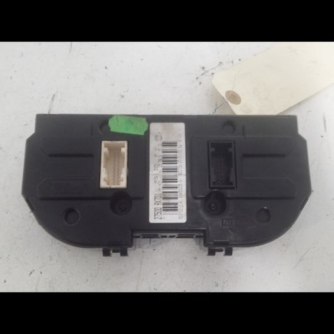 Commande de chauffage occasion NISSAN MICRA III Phase 1 01-2003->07-2005 1.2i 80ch 27500AX701 2