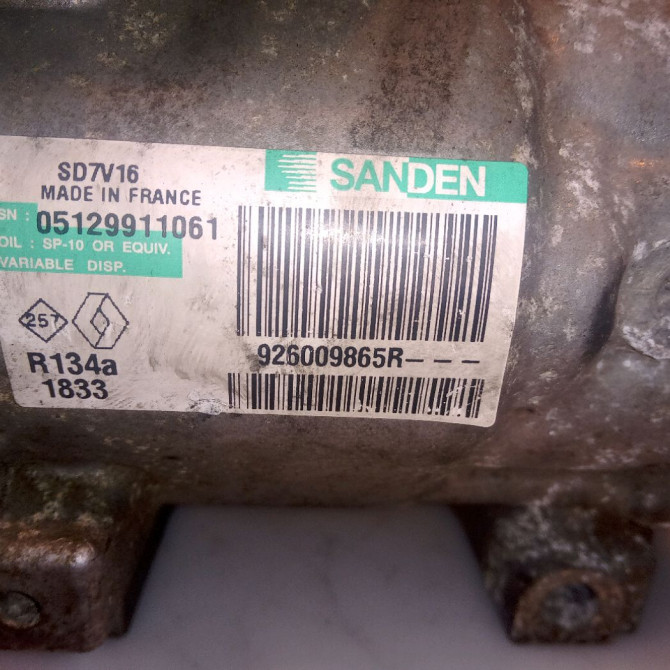 Compresseur air conditionne occasion NISSAN QASHQAI I Phase 2 03-2010->04-2014 1.5 DCI 110ch 6