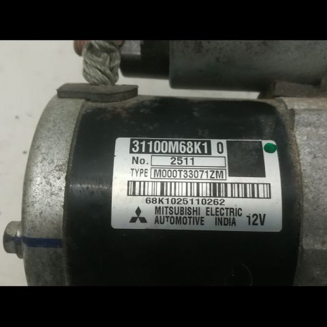 Démarreur occasion SUZUKI ALTO III Phase 1 01-2009->... 1.0i 31100M68K10000 4