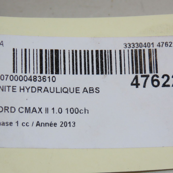 Unité hydraulique ABS occasion  1847182 7