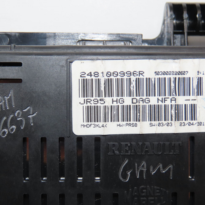 Compteur occasion RENAULT SCENIC III Phase 1 04-2009->11-2011 1.5 DCI 105ch 248103583R 6