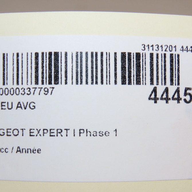 Moyeu avg occasion PEUGEOT EXPERT I Phase 1 10-1995->12-2003 330764 4