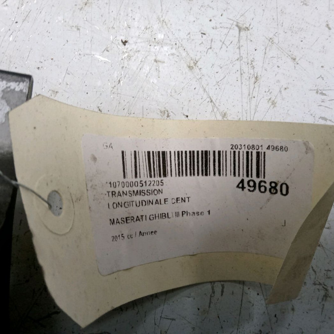 Transmission longitudinale cent occasion 2