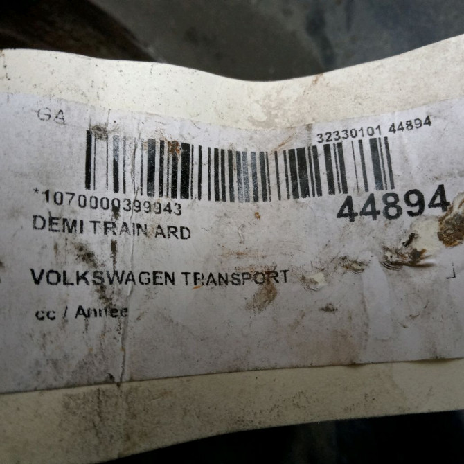 Demi train arrière droit occasion TRANSPORT 3