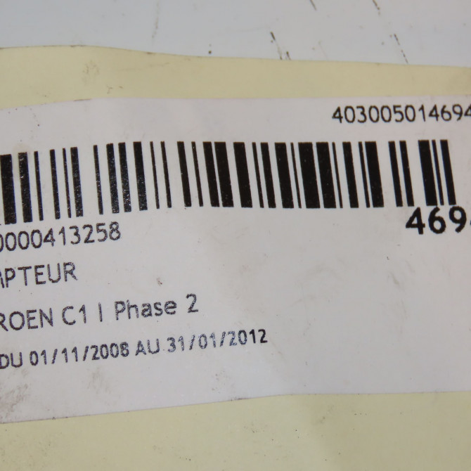 Compteur occasion CITROEN C1 I Phase 2 11-2008->01-2012 1.0i 6103AT 4