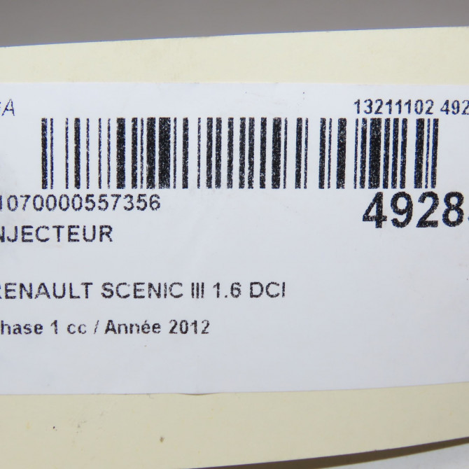 Injecteur occasion RENAULT SCENIC III Phase 1 04-2009->11-2011 1.6 DCI 130ch 4