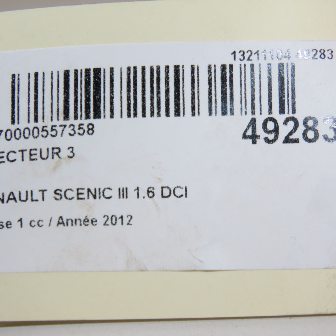 occasion RENAULT SCENIC III Phase 1 04-2009->11-2011 1.6 DCI 130ch 4