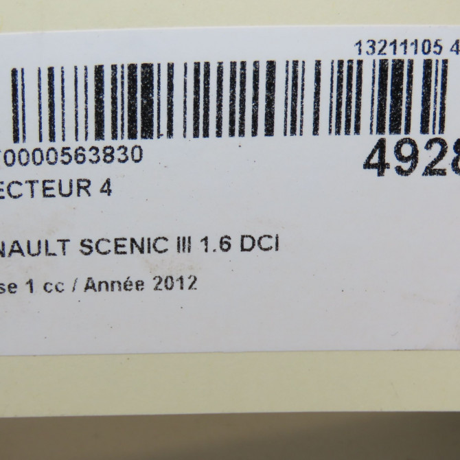 occasion RENAULT SCENIC III Phase 1 04-2009->11-2011 1.6 DCI 130ch 4