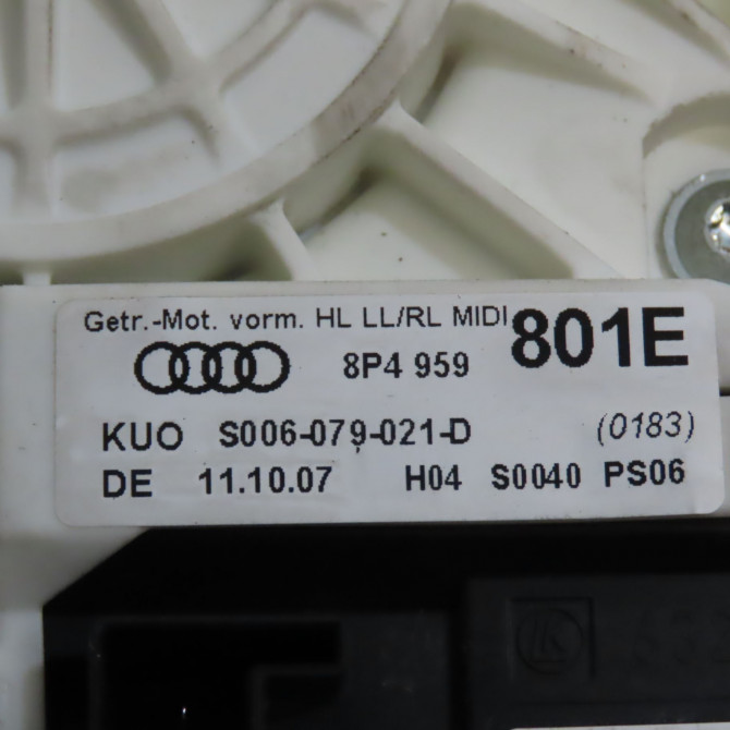 Mecanisme+moteur leve-glace arg occasion AUDI A3 II Phase 1 06-2003->06-2008 2.0 TDi 140ch 8P4839461B 4