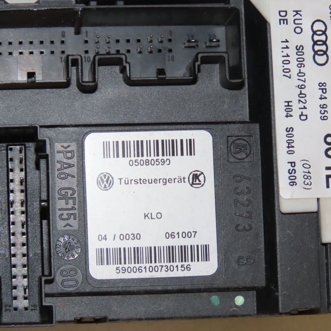 Mecanisme+moteur leve-glace arg occasion AUDI A3 II Phase 1 06-2003->06-2008 2.0 TDi 140ch 8P4839461B 5