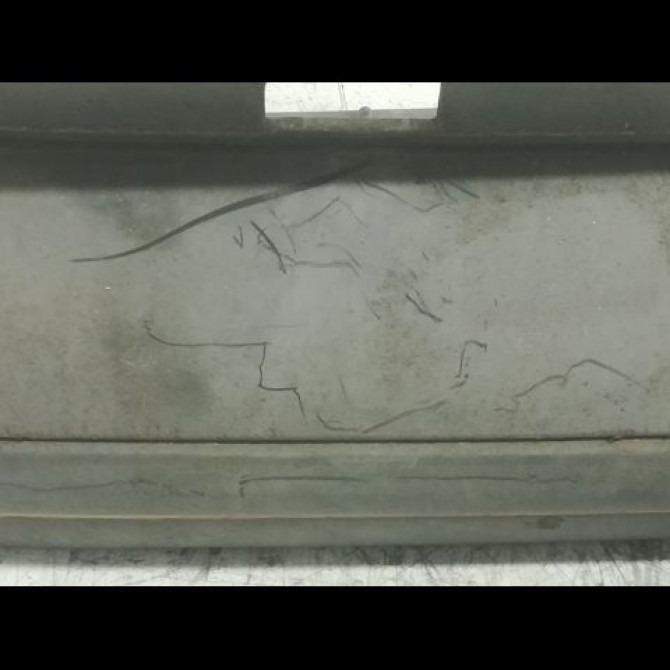 Pare-choc arrière occasion RENAULT 19 Phase 1 07-1989->04-1992 1.4i 7701367477 5