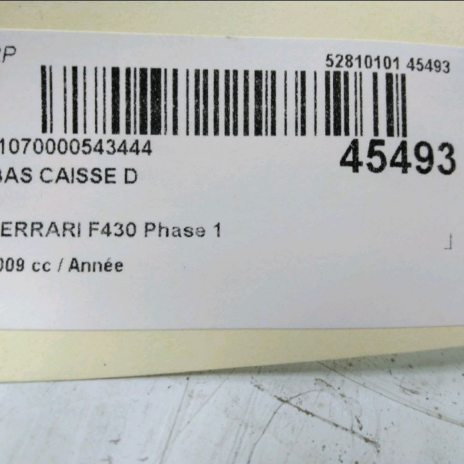 Bas caisse d occasion FERRARI 3