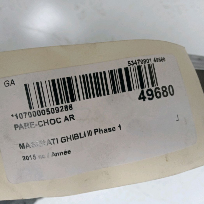 Pare-choc arrière occasion  673004365 2