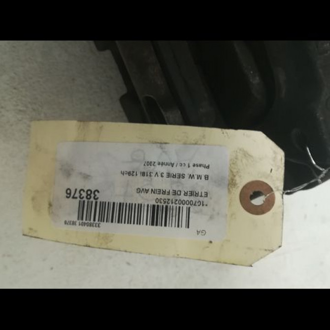 Etrier de frein avant gauche occasion B.M.W. SERIE 3 V Phase 1 03-2005->09-2008 318i 129ch 34116769091 4