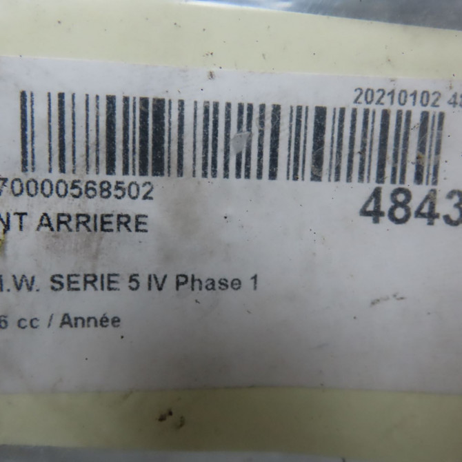 Pont arriere occasion B.M.W. SERIE 5 IV Phase 1 12-1995->07-2000 33101428503 6