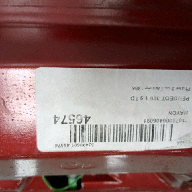 Hayon occasion PEUGEOT 306 Phase 2 04-1997->03-2002 1.9 TD 8701L4 4