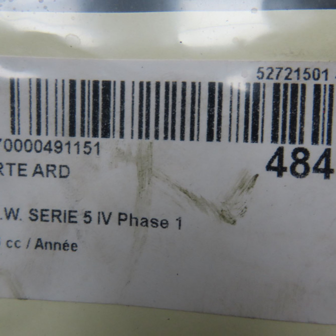 Porte arrière droite occasion B.M.W. SERIE 5 IV Phase 1 12-1995->07-2000 41528266722 8