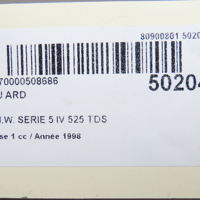 Feu arrière droit occasion B.M.W. SERIE 5 IV Phase 1 12-1995->07-2000 525 TDS 63218363558 6
