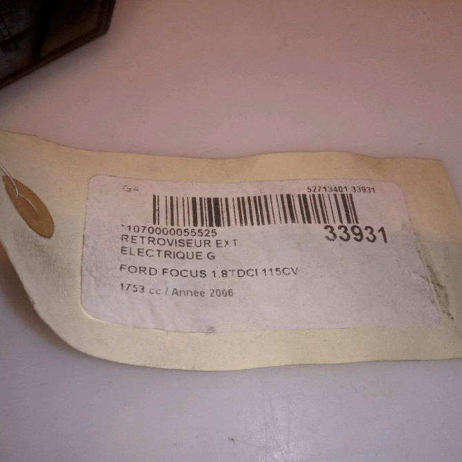 Retroviseur exterieur electrique gauche occasion FORD FOCUS II Phase 1 09-2004->12-2007 1500619 5