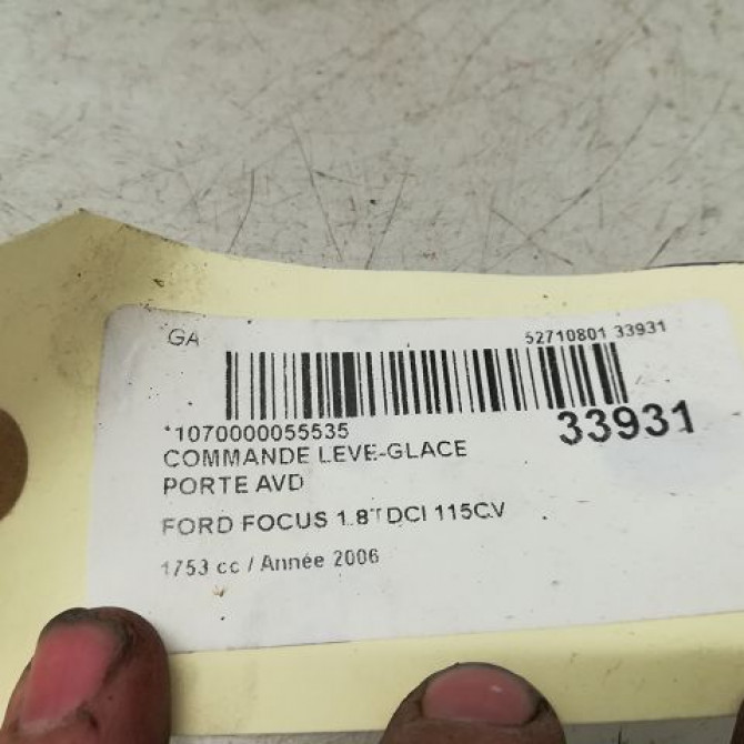 Commande lève-glace porte avant droite occasion FORD FOCUS II Phase 1 09-2004->12-2007 1223143 4