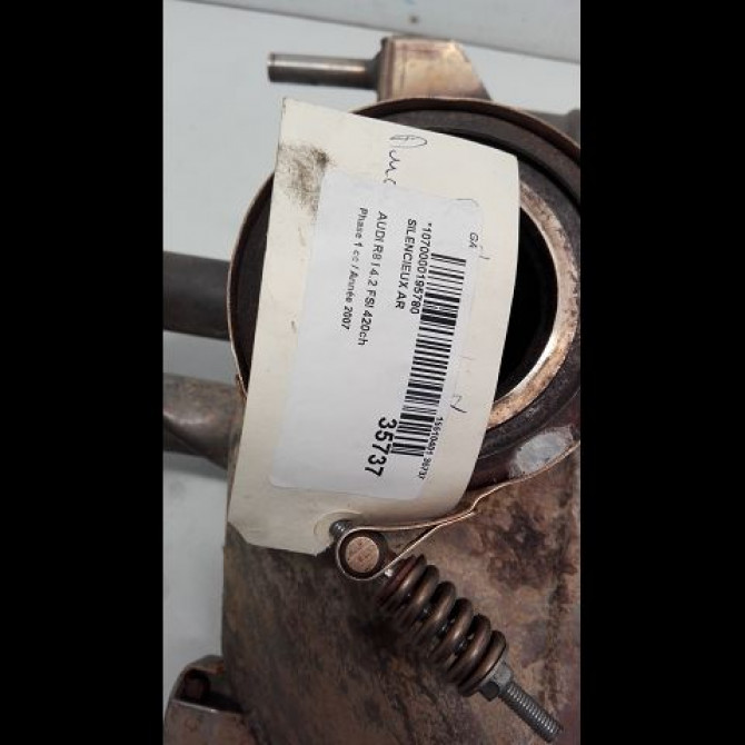 Silencieux arrière occasion AUDI 146 Phase 1 04-1995->04-1999 4.2 FSI 420ch 4