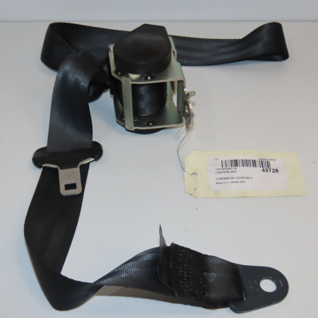 Ceinture arrière droite occasion CITROEN C4 I Phase 2 07-2008->10-2010 1.6 HDI 92ch 8975WP